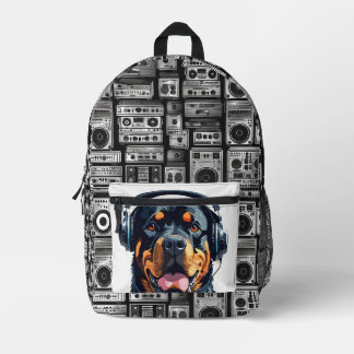 Rottie Rocker Backpack two