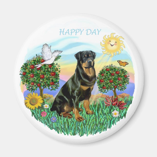Rottweiler (#1) magnet (Front)