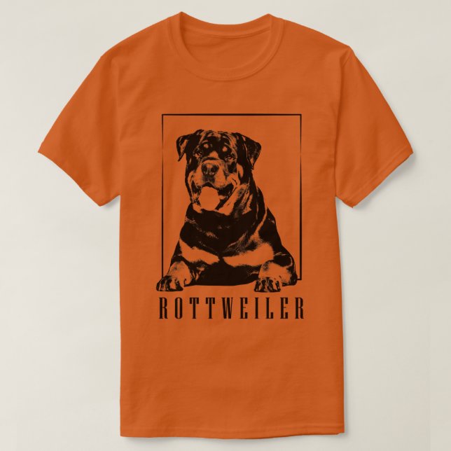 Rottweiler 2  T-Shirt (Design Front)