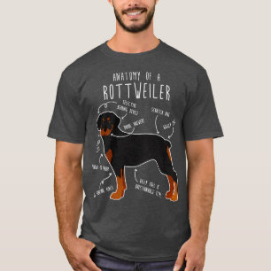 Rottweiler Anatomy T-Shirt