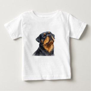 Rottweiler Baby Tee Clothes