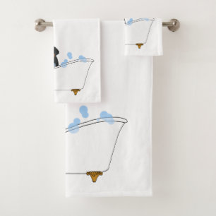 Rottweiler  bath towel set