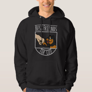 Rottweiler Best Friends For Life Hoodie