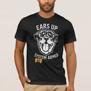Rottweiler Big dog Armed T-Shirt