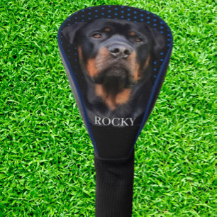 Rottweiler Blue Golf Head Cover