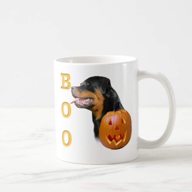 Rottweiler Boo Coffee Mug (Right)