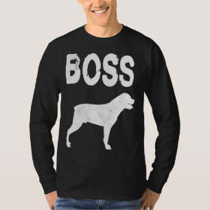 Rottweiler Boss Rottweiler Dog T-Shirt