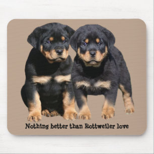 Rottweiler Buddies Mousepad