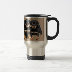 Rottweiler Buddies Travel Mug
