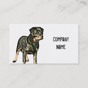 Rottweiler business cards