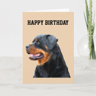 Rottweiler Card