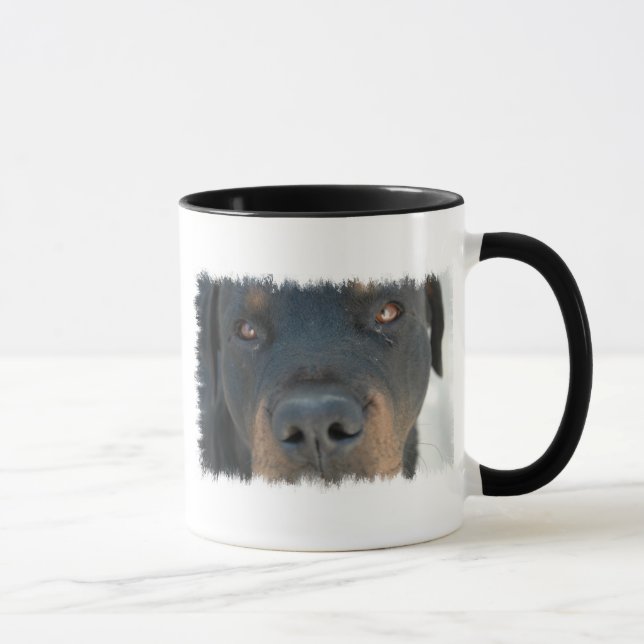 Rottweiler Ceramic Coffee Mug (Right)