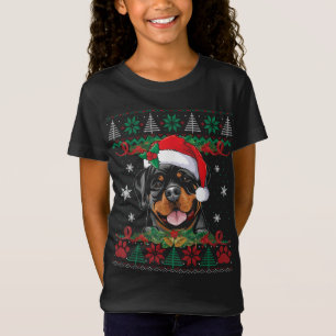 Rottweiler Christmas Santa Ugly Sweater Dog Lover