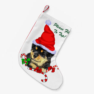 Rottweiler Christmas Small Christmas Stocking