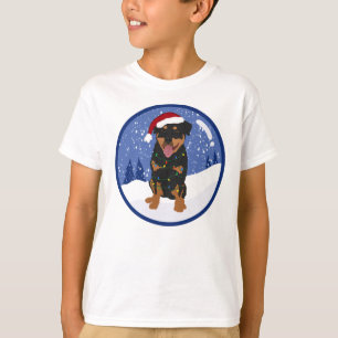 Rottweiler Christmas   T-Shirt