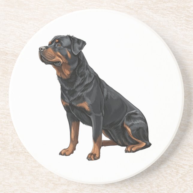 Rottweiler Coaster (Front)