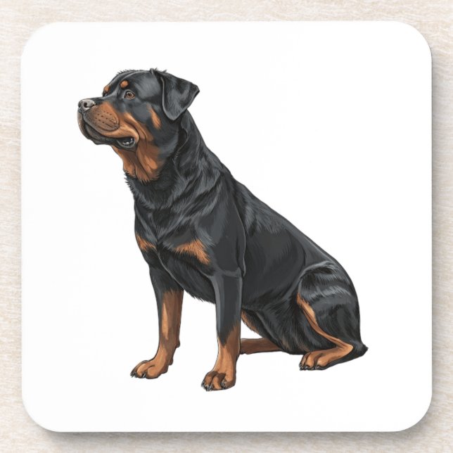 Rottweiler Coaster (Front)