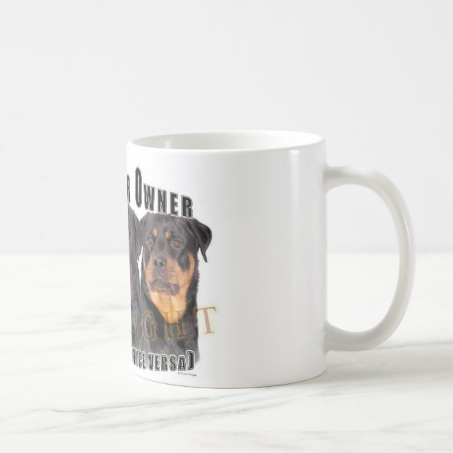 Rottweiler Coffee Mug (Right)