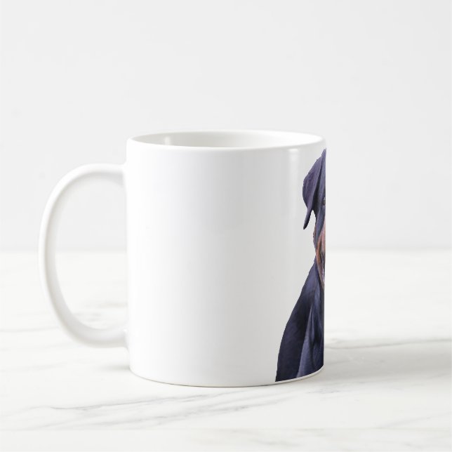 Rottweiler Coffee Mug (Left)