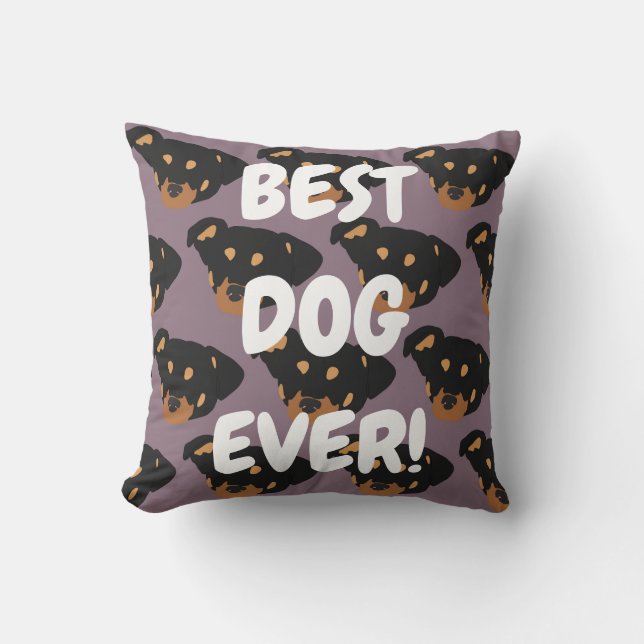 Rottweiler  cushion (Front)