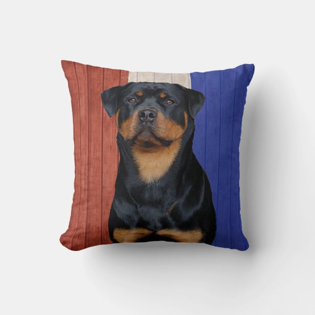 Rottweiler   cushion (Front)