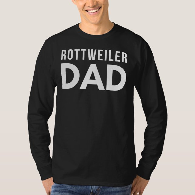 Rottweiler Dad 14 T-Shirt (Front)