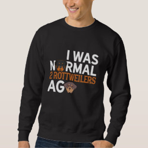 Rottweiler Dad Funny Father's Day Rottie Dog Multi Sweatshirt
