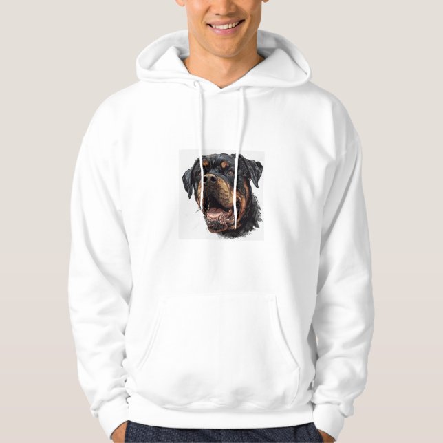 Rottweiler Dad Hoodie (Front)