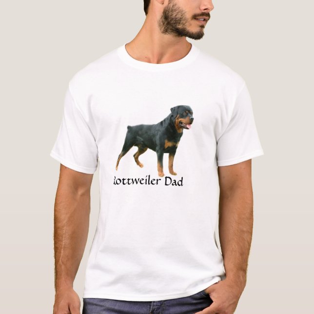 Rottweiler Dad T-Shirt (Front)