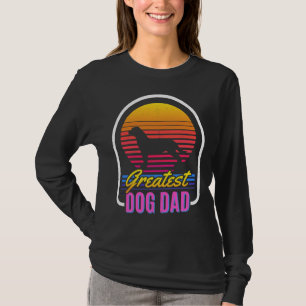 Rottweiler Dad Vintage Retro Distressed T-Shirt