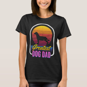 Rottweiler Dad Vintage Retro Distressed T-Shirt