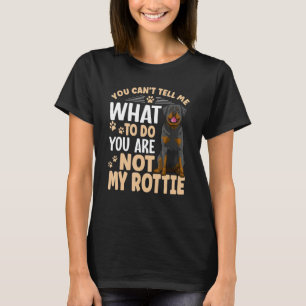 Rottweiler Dog Apparel Rottie Owner 1 T-Shirt