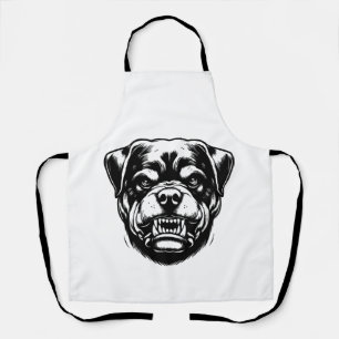 Rottweiler Dog  Apron
