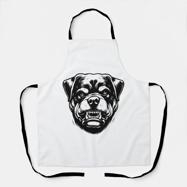 Rottweiler Dog  Apron (Front)