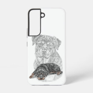 Rottweiler Dog Art Samsung Galaxy Case