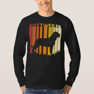 Rottweiler Dog Breed Silhouette T-Shirt