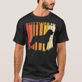 Rottweiler Dog Breed Silhouette T-Shirt
