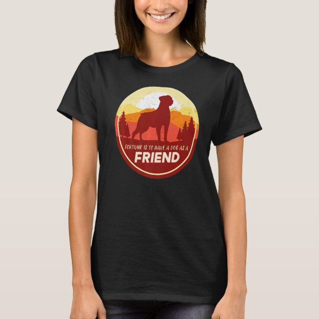 Rottweiler Dog Breed T-Shirt (Front)