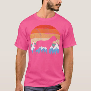 Rottweiler Dog Cute Mountain Hiking Rottie Pet Ret T-Shirt