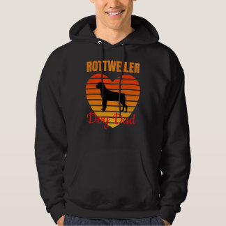 Rottweiler Dog Dad 19 Hoodie