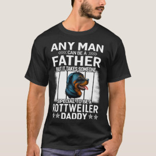 Rottweiler Dog Daddy Dad Gift For Men T-Shirt
