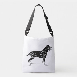 Rottweiler Dog Design Crossbody Bag