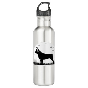 Rottweiler Dog – Halloween Moon Silhouette Oversiz 710 Ml Water Bottle