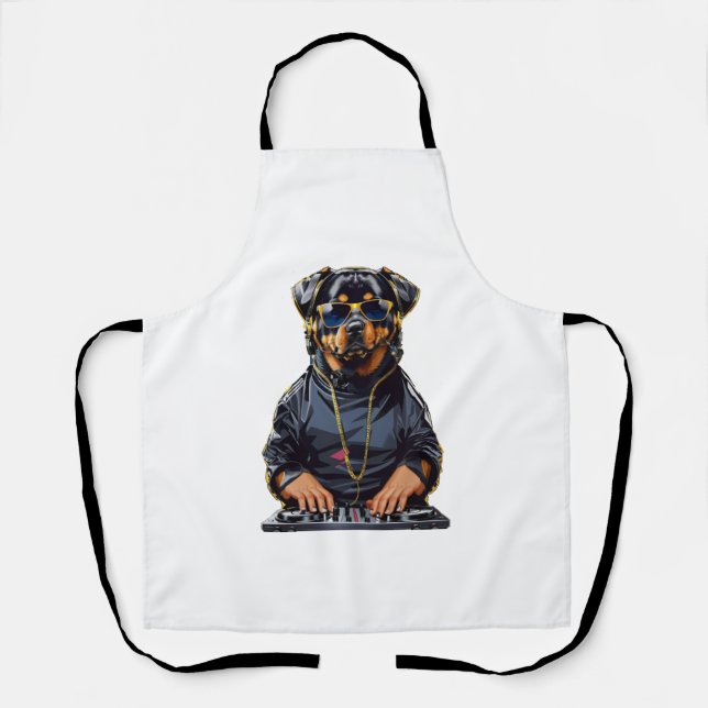Rottweiler Dog Kimono   Apron (Front)