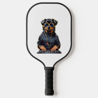 Rottweiler Dog Kimono   Pickleball Paddle