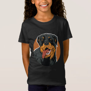 Rottweiler Dog Lover Design T-Shirt