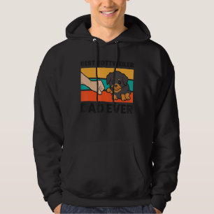 Rottweiler Dog Papa Best Rottweiler Dad Ever Hoodie