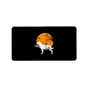 Rottweiler Dog Pumpkin Halloween Costume Gift Men Label