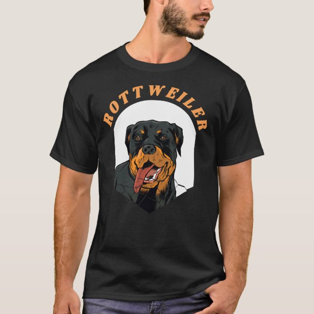 Rottweiler Dog  Rotti T-Shirt (Front)