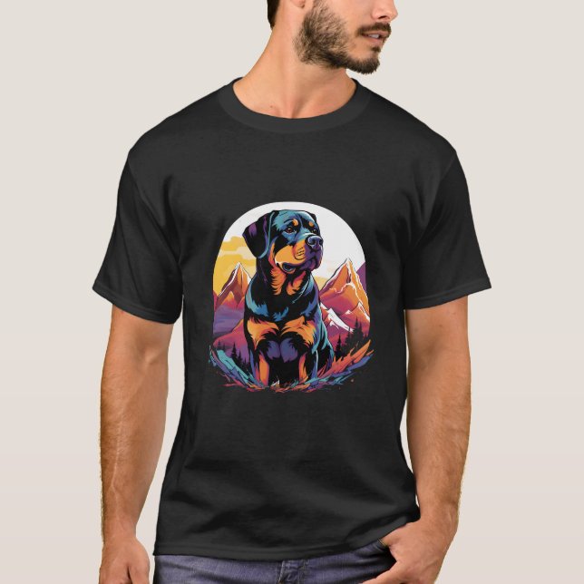 Rottweiler Dog Rottie Men Women Kids T-Shirt (Front)